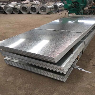 DX51d 0.18mm 2mm Galvanised Sheet Hot Dip Slightly Oiled